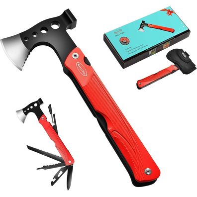 Multitool Beil Axt Camping Survival Werkzeug Geschenke Männer Papa