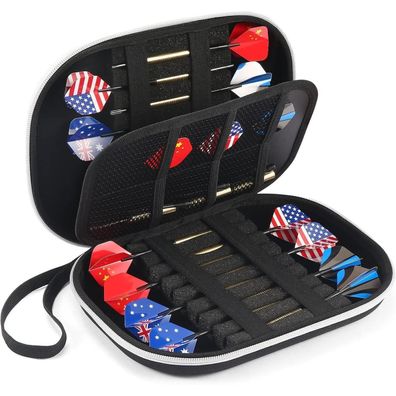 Darts Tasche Dartbox für 16 Darts und Zubehör EVA-Material