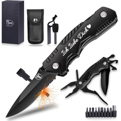 Taschenmesser Multitool Outdoor Camping Geschenk Mann Männer Weihnachten