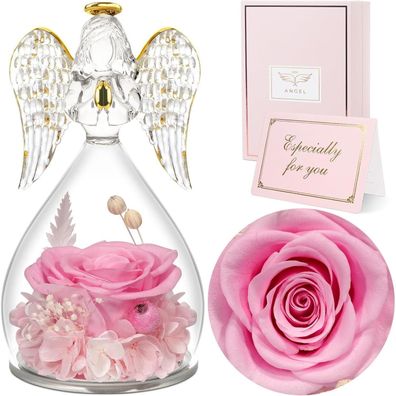 Ewige Rosen Engel Figur Muttertagsgeschenk Geburtstagsgeschenk