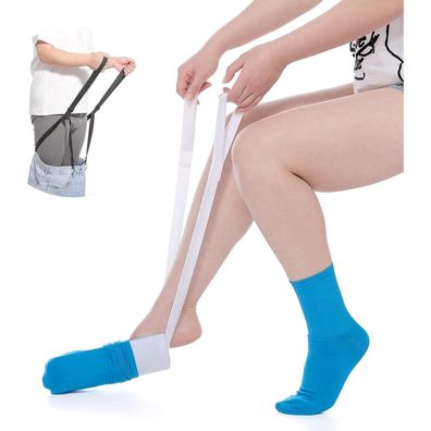 Anziehhilfe für Socken und Hosen, ältere behinderte schwangere Frauen