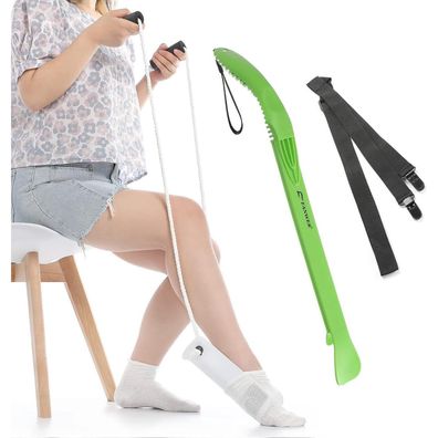 Anziehhilfe für Socken Hosen Schuhe ältere Behinderte Schwangere