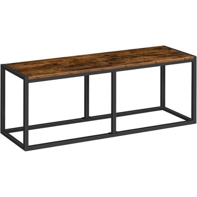 Hoobro Esszimmerbank 120x30x46,5cm Industrie Design Metallrahmen Kuechenbank