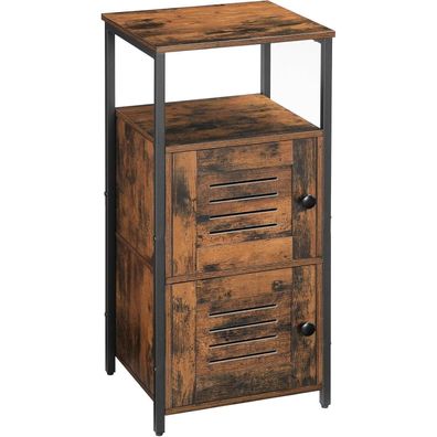 Beistellschrank Nachttisch Kommode Sideboard mit offenen Ablagen