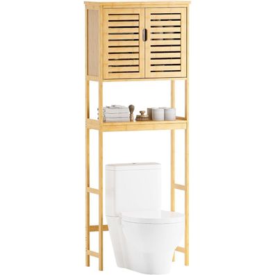 Bad Lagerung Regal Bambus Toilette Veranstalter 3-Tier