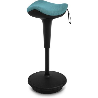 Ergonomischer Arbeitshocker Hochverstellbarer Stehhilfe Blau