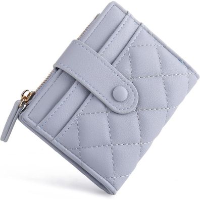 Chaofanxi Kleine Damen Geldbörse Bifold Blau