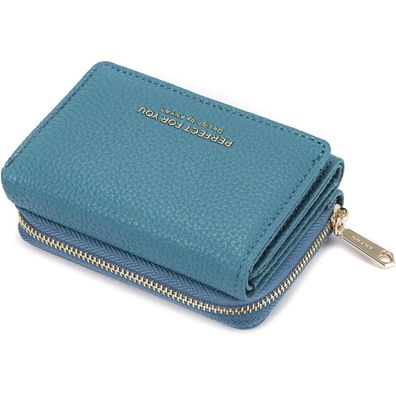 ANYWN kleine Damenbrieftasche 33-Blau