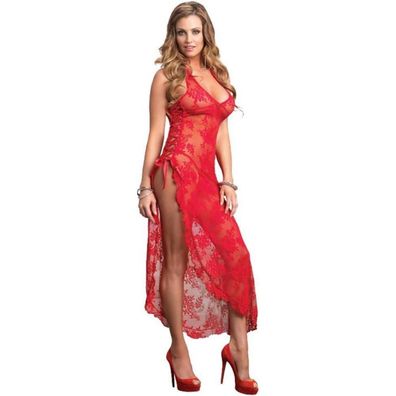 Boowhol Damen Reizwäsche Sexy Tief V-Ausschnitt Spitze Negligee Übergröße S-5XL