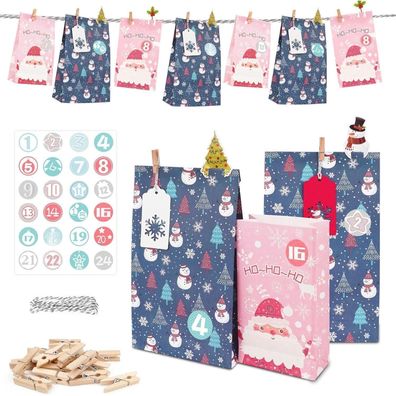 Adventskalender Zum Befüllen Kinder Groß XXL mit Weihnachtskarten
