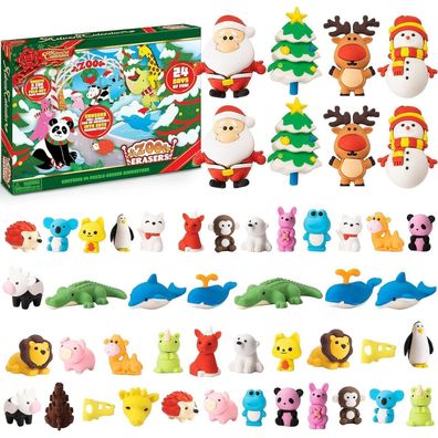 JOYIN Adventskalender Weihnachten 24 Tage Countdown