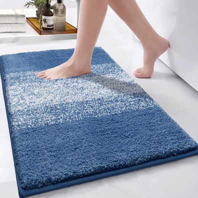 Moderne Enyhom Badematte 80x120cm Blau, rutschfest waschbar anti-rutsch weich