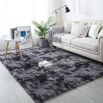 Pauwer Hochflor Teppich Groß Weich 160x230 cm Flauschiger Wohnzimmer