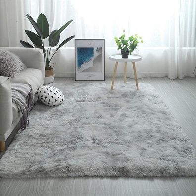 Tinyboy-hbq Hochflor Teppich Wohnzimmer Langflor Flauschig für Schlafzimmer