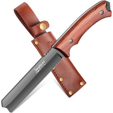 Japaknives Survival Messer Outdoor Bushcraft Jagdmesser feststehende Klinge