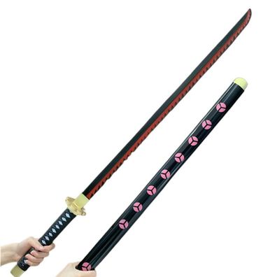 Cosplay Roronoa Zoro Sword Katana Ninja Samurai LARP Prop 104cm