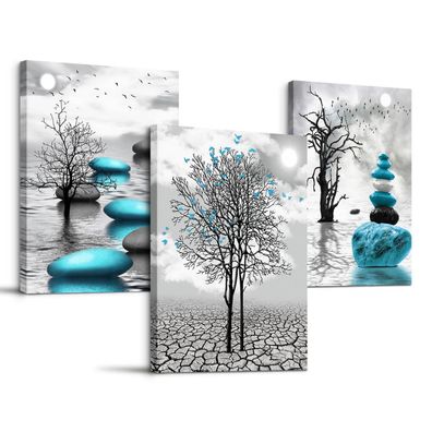 Schwarz Weiß Wandbilder Wohnzimmer Schlafzimmer Küche Badezimmer Büro 40x58cm