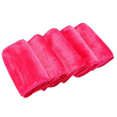 Abschminktücher Mikrofaser 5 Stück Make-Up Entferner hypoallergen waschbar