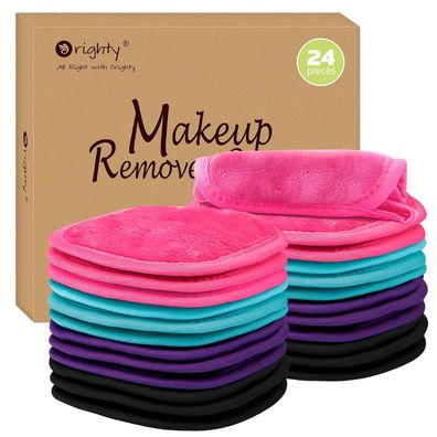 Orighty Make-up-Entferner-Pads 24 Stück wiederverwendbar sofort Schmutz