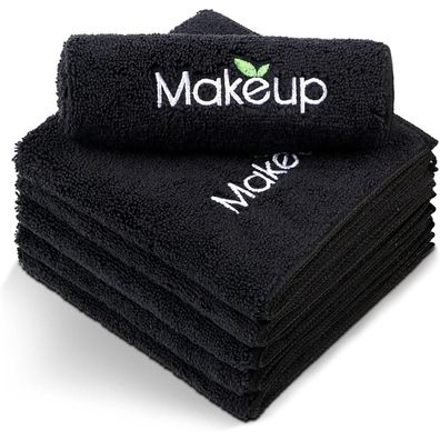 Make-Up-Entfernungstücher, Mikrofaser, Gesichtsreinigungstücher, 6er Set