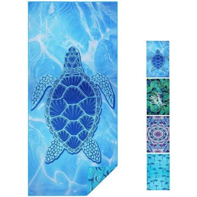 Mikrofaser Strandtuch Übergröße Leicht Sandfrei 180x80cm für Reisen Pool Camping