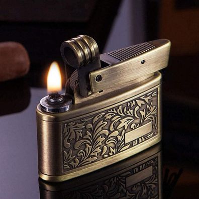 Vintage Trench Feuerzeug Kerosin Outdoor Camping Männergeschenk