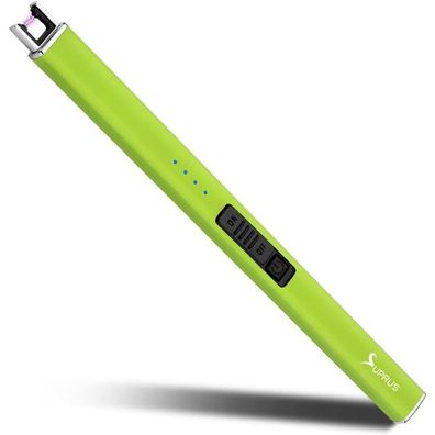 SUPRUS Leuchtfeuerzeug USB-Lichtbogenanzünder gelb Winddicht Plasma