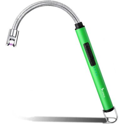 Elektrisches Lichtbogen-Feuerzeug USB wiederaufladbar, winddicht, 360° flexibler