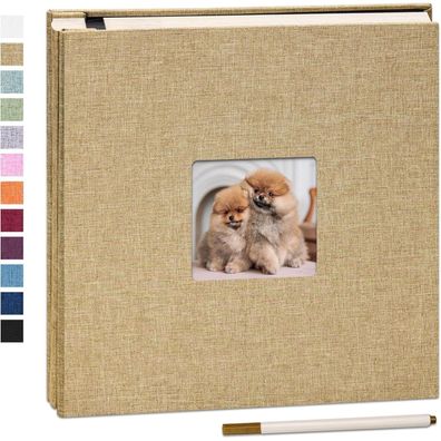 DIY Fotoalbum Selbstklebend 60 Seiten Hochzeit Geschenk Valentinstag Kinder