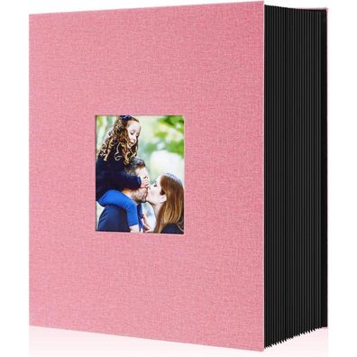 Fotobuch 1000 Fotos 10x15 Extra Groß Leinen Einsteckalbum für Hochformatbilder