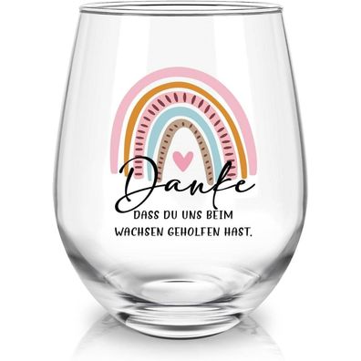 Joymaking Weinglas Abschiedsgeschenk Erzieherin Tagesmutter 17oz
