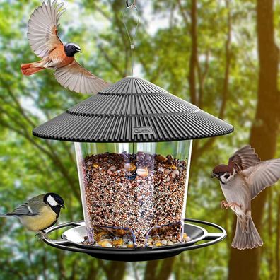 Vogelfutterhaus Futterhaus Vögel Aufhängen Futterspender Wildvögel Wetterfest