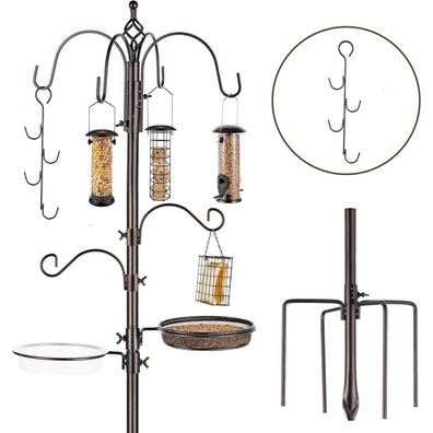 Urban Deco Deluxe Vogelfütterungsstation Kit mit Hängekit und Metallfeeder
