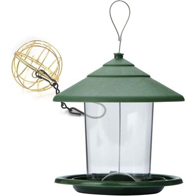 Vogelfutterautomat Wildvogel Feeder Samenhalter Tablett 620ml