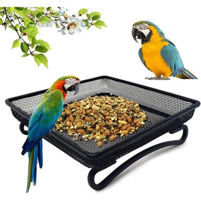 Vogelfutterschale Metallgeflecht Feinmaschige Bodenstation Wildvögel