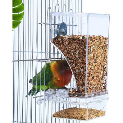 Automatischer Vogelkäfig-Futterspender für