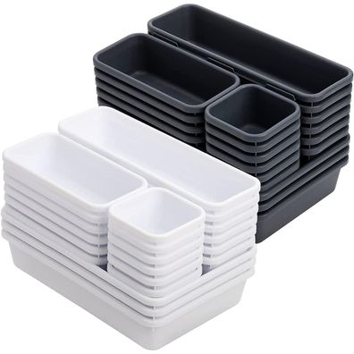 Schubladen Organizer Aufbewahrungsbox Kosmetik Schreibtisch Ordnungssystem