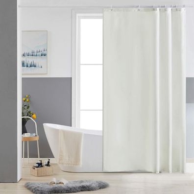 Duschvorhang Textil Polyester 120x180 Aquamarine Schimmelresistent