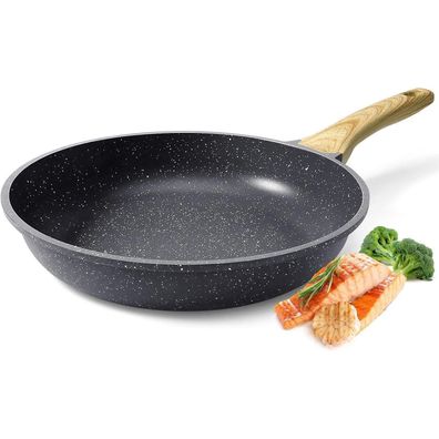 24cm Granit Antihaft Bratpfanne für Alle Herdarten, PFOS/PFOA-Frei