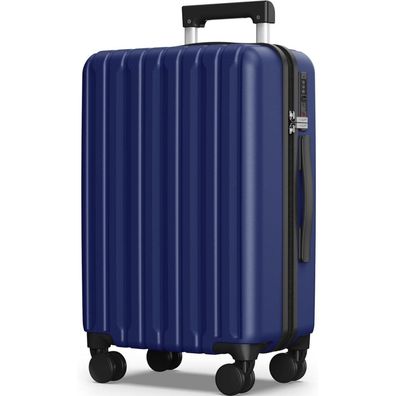 Showkoo Koffer Groß 75cm Hartschale Leicht Reisekoffer TSA XL 4 Rollen Blau