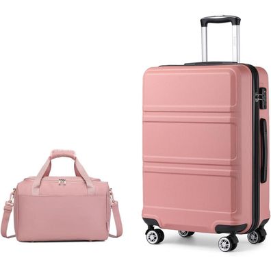 KONO Mittelgroß Reisekoffer Set 2 teilig 65cm Trolley Koffer Ryanair Reisetasche