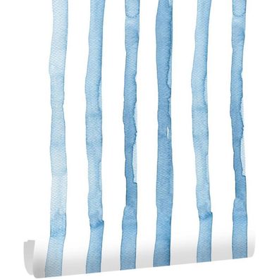 Selbstklebende Tapete Möbelfolie Sterne Blau 44cm x 300cm wasserfest