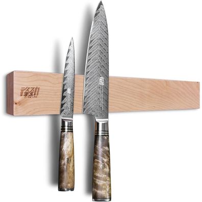 Magnetische Messerleiste Holz Utensilienhalter Küchenmesser Wandhalter 46cm
