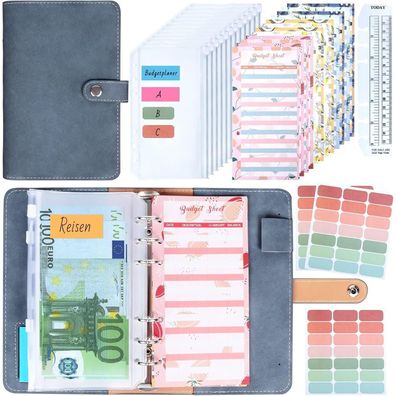 ANYUKE Budget Planer Ringbuch A6 Geldorganizer Budgetbuch
