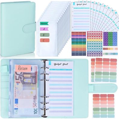 Budget Planner A6 Binder Geldumschlage Sparbuch Geld