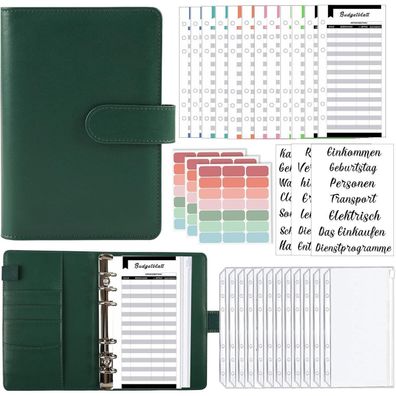 A6 Binder Budget Planner Geld Organizer Deutsch Sparbuch Reisen Geschenk