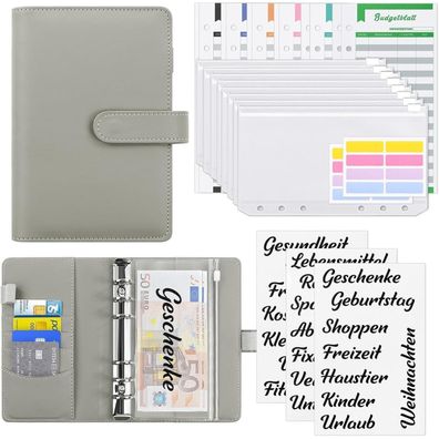 Budget Planner A6 Binder Geldumschläge Budget Blätter Finanzplaner