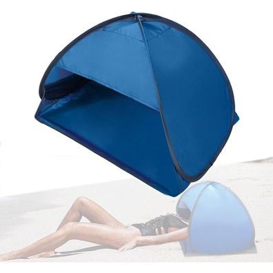 Pop-Up Minizelt Strand Sonnenschutz Gesichtszelt Mini Sonnenschirm Winddicht für