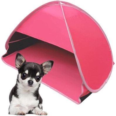 Faltbares Mini-Pop-Up-Strandzelt Sonnenschutz Haustiere Outdoor Camping Strand