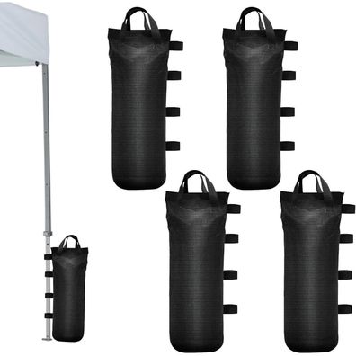 4er Set Pavillon Gewichte 800D Oxford Sandsäcke Beschwerung Outdoor